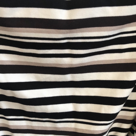 WHBM blossom striped dress M - Picture 2 of 3